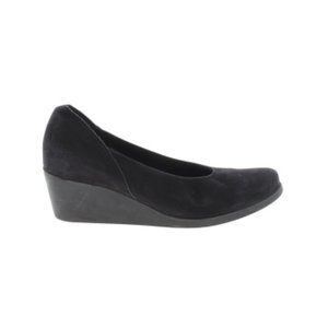 Arche Black Suede Wedge